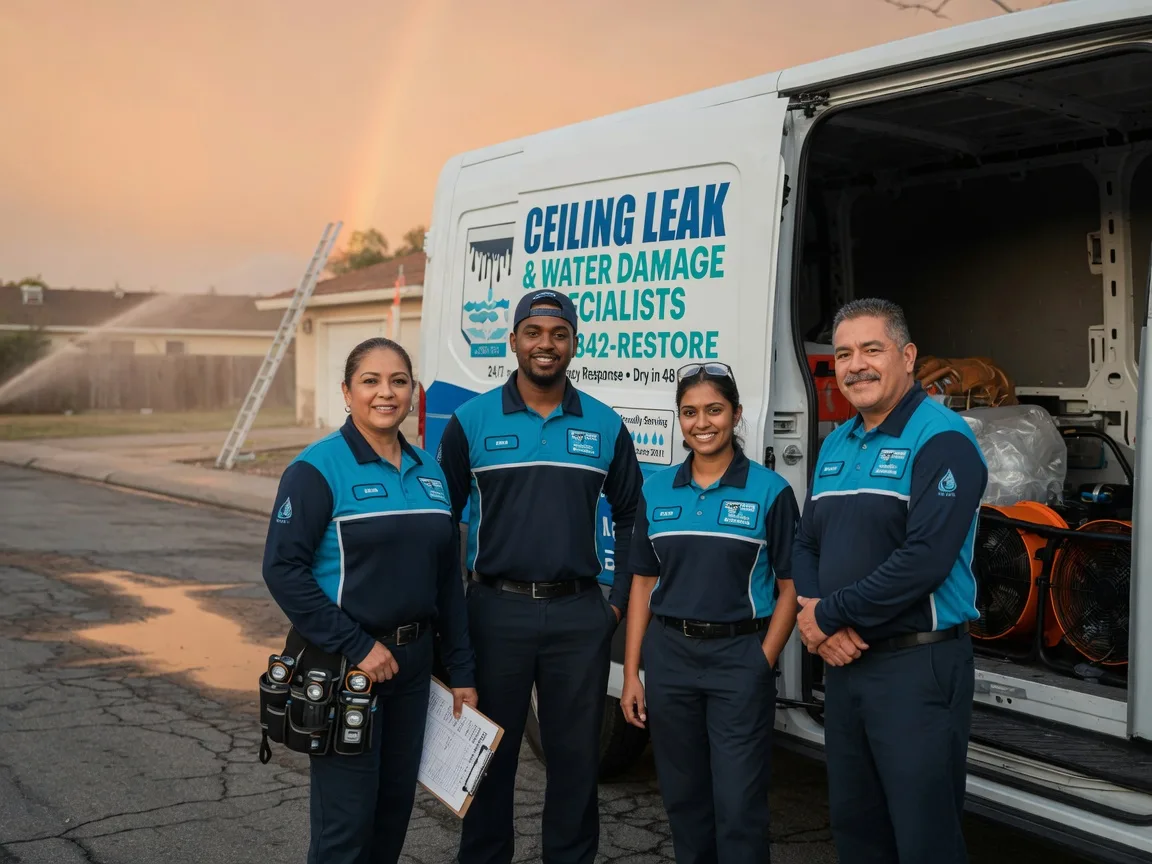 Ceiling Leak Cleanup company in Roma, TX