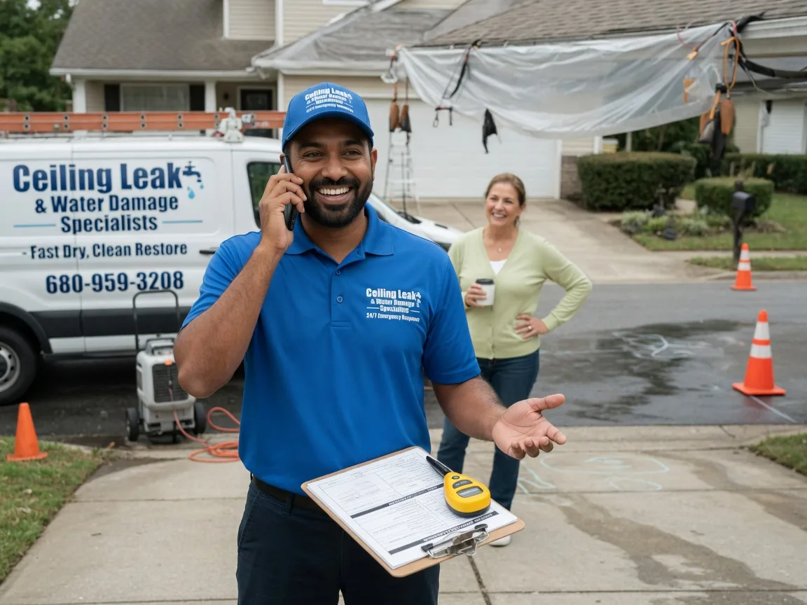 Ceiling Leak Cleanup Roma, TX FAQs